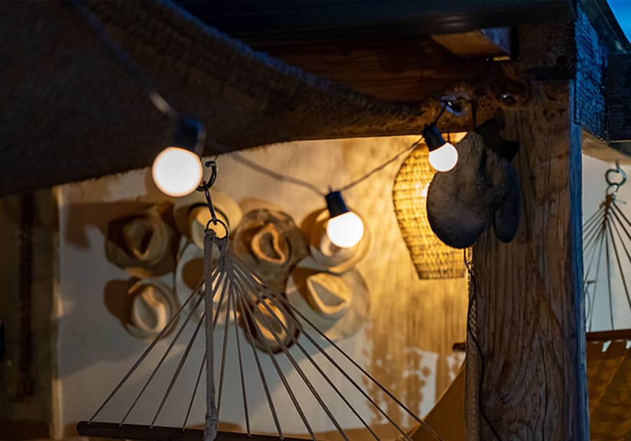 guirlande lumineuse coton