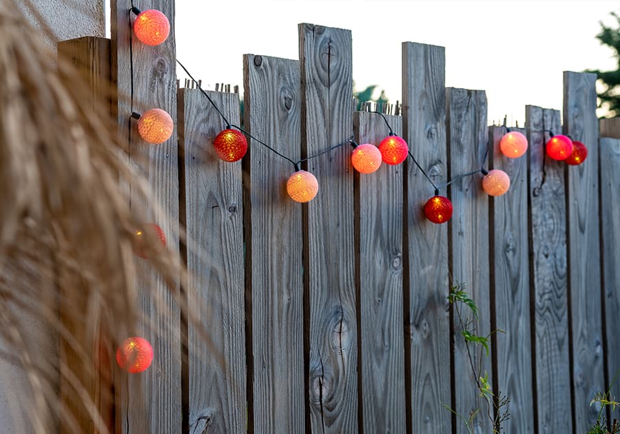 guirlande lumineuse coton